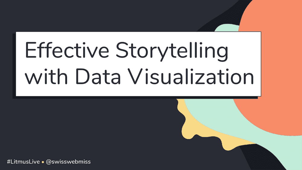 First slide of the Effective Storytelling with Data Visualization talk